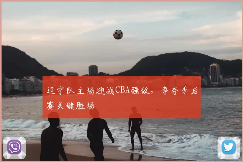 辽宁队主场迎战CBA强敌,争夺季后赛关键胜场